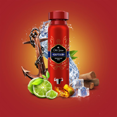 Xịt khử mùi làm thơm cơ thể Old Spice (150ml) - Hàng chính hãng