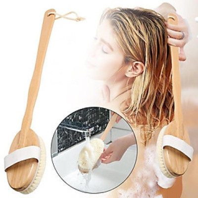 Bàn Chải Tắm Tạo Bọt, Tẩy Da Chết Body, Gậy Chà Da Khi Tắm Massage Body Cực Đã - Loại Tháo Rời (Chọn Loại) (Xả Hàng)