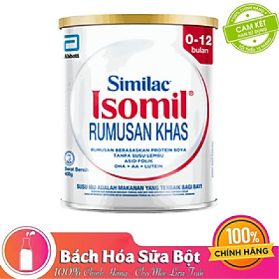 Sữa Bột Isomil 400g (0-12 tháng tuổi)