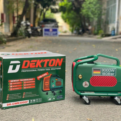 MÁY XỊT RỬA XE 3000w/180bar DEKTON DK-CWR3000F - HÀNG CHÍNH HÃNG