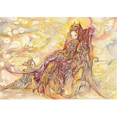 Tranh in treo tường nghệ thuật "VU LAN BÁO HIẾU - ĐỨC THÁNH MẪU" - tranh in treo tường trang trí góc học tập, làm việc hoặc phòng ngủ, phòng khách, quà tặng