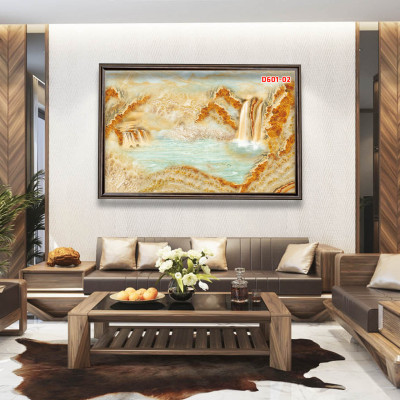 D601 01 tranh kính Vân đá ( được chọn mẫu)