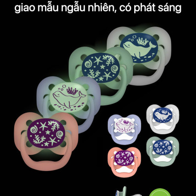 [ Tách set Ko hộp + Ko nắp ] Lẻ 01 cái ty ngậm Dr.Brown