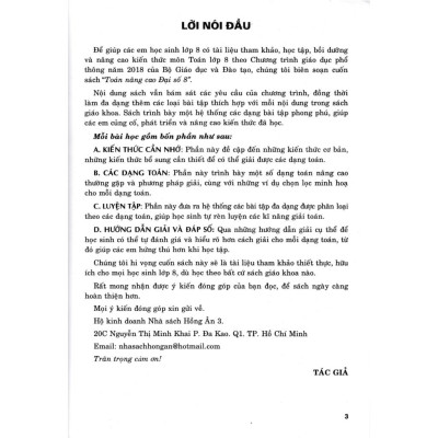 Sách - Combo Toán Nâng Cao Đại Số + Hình Học Lớp 8 (Dùng Chung Cho Các Bộ SGK Hiện Hành) (Bộ 2 Cuốn) - HA