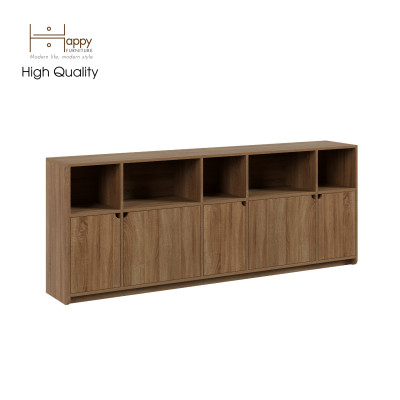 [Happy Home Furniture] CIRCLE, Tủ lưu trữ 5 cửa mở, 200cm x 34cm x 78cm ( DxRxC), TCM_071