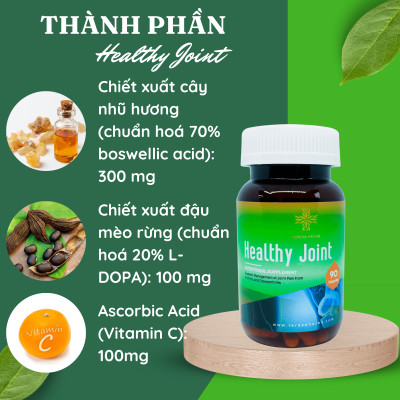 Thực phẩm bảo vệ sức khỏe Khớp khỏe mạnh Teresa Herbs Healthy Joint (lọ 90 viên)