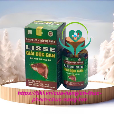Lisse giải độc gan - hộp 45 viên