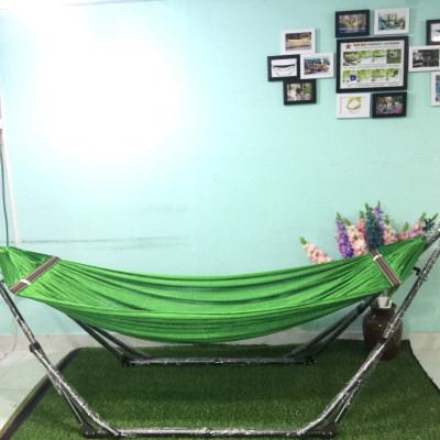 Bộ võng xếp du lịch BAN MAI: khung sơn tĩnh điện VIP và Lưới thép dày 9.2