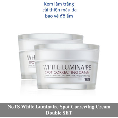 Mua 1 tặng 1 -Combo 2 Hộp Kem Dưỡng Trắng Da NoTS White Luminaire Spot Correcting Cream
