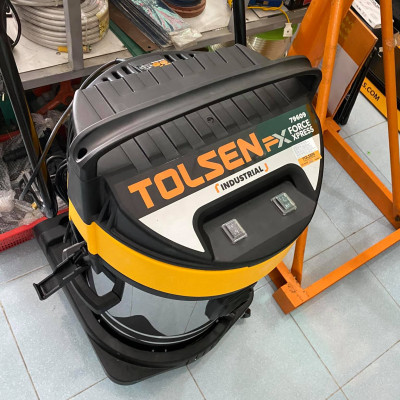 MÁY HÚT BỤI CHUYÊN CÔNG NGHIỆP 2000W TOLSEN 79609- HÀNG CHÍNH HÃNG