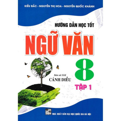 Sách - Combo Hướng Dẫn Học Tốt Ngữ Văn 8 - Tập 1 + 2 (Bám Sát SGK Cánh Diều) (Bộ 2 Cuốn) - HA