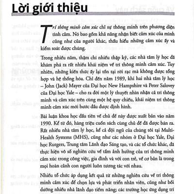Trí Thông Minh Cảm Xúc For Dummies