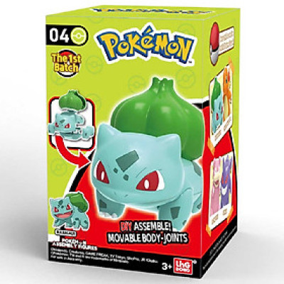Pokemon Toys Lắp Ráp Nhân Vật Bulbasaur 8125