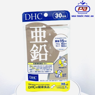 Combo viên uống DHC Biotin + DHC kẽm (ZinC) 30 ngày ngăn ngừa rụng tóc kích thích mọc tóc ngừa mụn