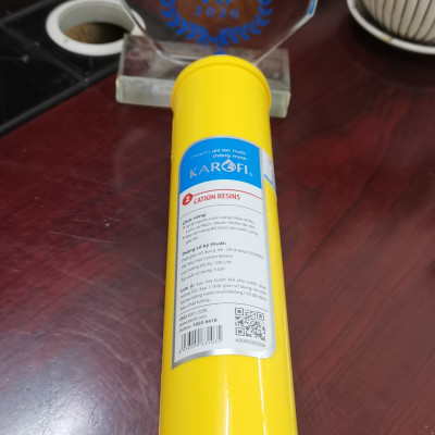 Lõi số 2 Karofi Cation T33 dùng cho các máy N-e117, N-e118...xử lý nguồn nước cứng nhiễm đá vôi Hàng chính hãng có xuất hóa đơn VAT