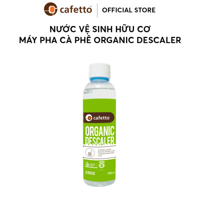 [Hàng chính hãng] Nước vệ sinh hữu cơ máy pha cà phê Cafetto Organic Descaler (250ml)