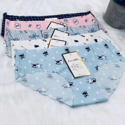 Combo 5 quần lót su hoa thông hơi- GAO 015 ( mẫu ngẩu nhiên)