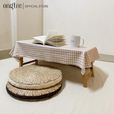 Nệm cói/đệm ngồi bệt cói ONGTRE cao cấp dành cho nhà hàng, quán cafe, phòng khách, đệm yoga 