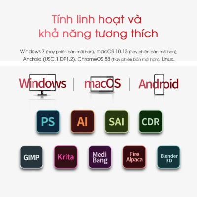 Bảng Vẽ Màn Hình XP-Pen Artist 15.6 Pro V2 – 16K - Hàng Chính Hãng