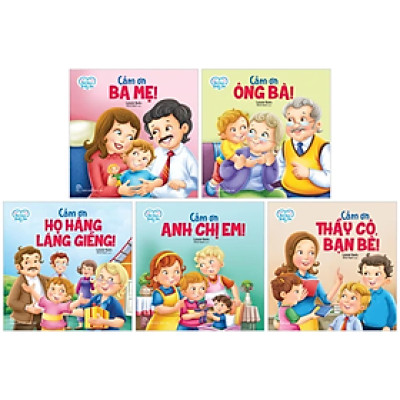 Bộ Sách Bé Học Biết Ơn (Bộ 5 Cuốn)