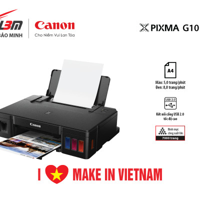 Máy in phun canon G1010- Hàng chính hãng