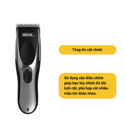 Bộ tông đơ dành cho gia đình WAHL Cordless Groom Pro đủ bộ 23 chi "Hàng chính hãng"