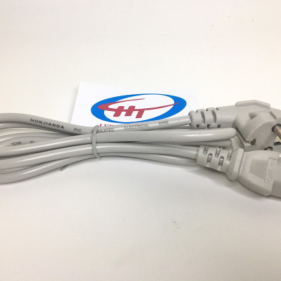 Dây Nguồn PC - Cắm PC - Màn Hình Máy Tính - Nồi Cơm Điện. Hàng Chính Hãng , màu xám 1,6 mét.