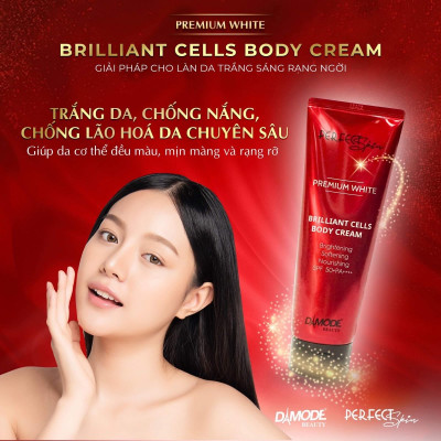 Kem dưỡng thể trắng da BRILLIANT CELL BODY CREAM DAMODE chai 200gr