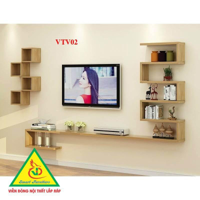 Bộ kệ ti vi treo tường VKTV02