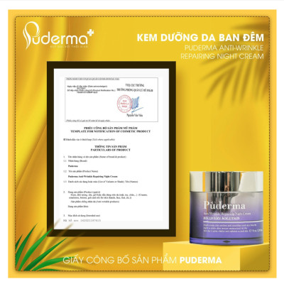 Bộ Kem Dưỡng Trắng Da Ban Ngày (kem ngày nâng cấp Luxury Exosome) và Ban Đêm Puderma: Nâng Cơ, Chống chảy xệ, Giảm nếp nhăn, bật tone trang điểm.