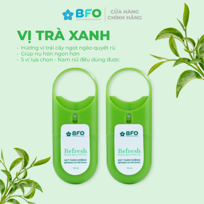 Combo 4 chai xịt thơm miệng Befresh 10ml