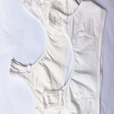 Combo 2 áo lá học sinh cotton đơn giản ALHS06 ( trắng )