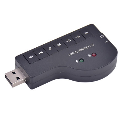 SOAIY Usb sound 8.1 âm thanh sống động - HIFI Magic Voice 8.1 CH - Hàng Nhập Khẩu