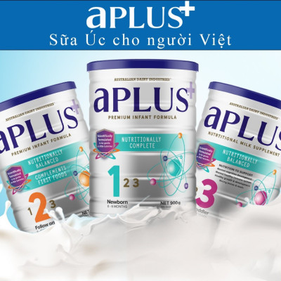 Sữa bột cao cấp aPLUS số 3 cho trẻ từ 1-3 tuổi
