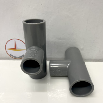 Tê giảm 27 x 21 nhựa PVC Bình Minh