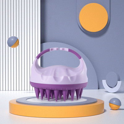 Lược Gội Đầu Massage KUNBE Gai Silicone Siêu Mềm Giảm Gàu, Ngăn Rụng Tóc