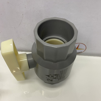 Van 60 tay trắng nhựa PVC Jiarong (2") - FB020