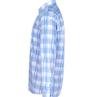 Áo sơ mi nam tay dài form ôm suông Khatoco A1MD468T1-CNCR230-2411-D