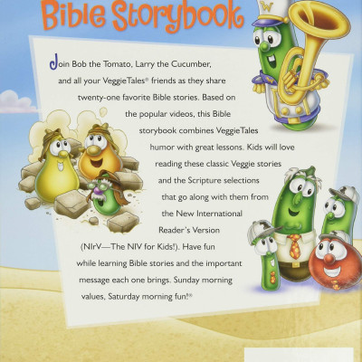 Sách - VeggieTales Bible Storybook : With Scripture from the NIrV by Cindy Kenney (US edition, hardcover)
