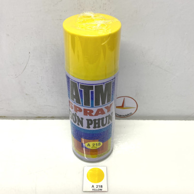 Sơn xịt màu vàng ATM A218