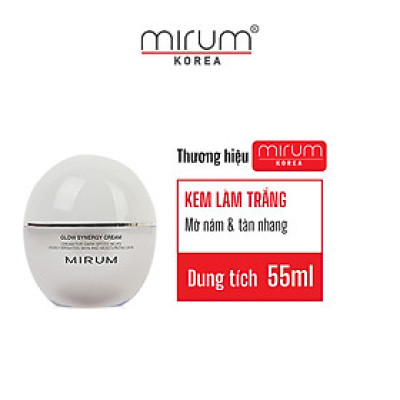 Kem dưỡng trắng da, mờ nám & tàn nhang Mirum 55ml– Mirum Glow Synergy Cream