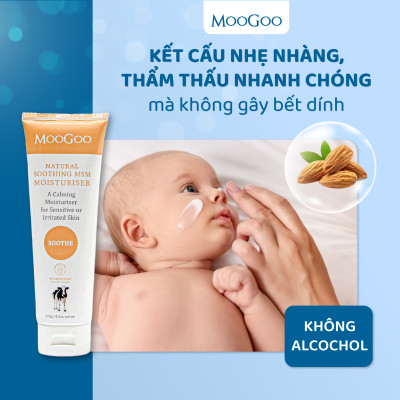 Kem dưỡng ẩm hạnh nhân hỗ trợ tái tạo phục hồi da cho bé Nhạy cảm, Viêm da cơ địa