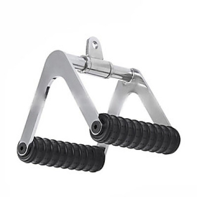 Tay Cầm Chữ V Kéo Cáp Tập Lưng Xô Tại Phòng GYM