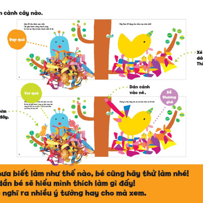 Sách - Tủ Sách Vui Để Học - Cắt Dán Thật Vui!