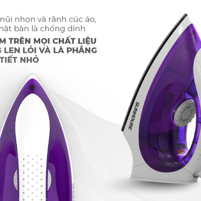 Bàn Là Khô SUNHOUSE SHD2011 - Hàng Chính Hãng