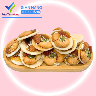 Bánh đồng tiền mix hạt Viettin Mart 300G 