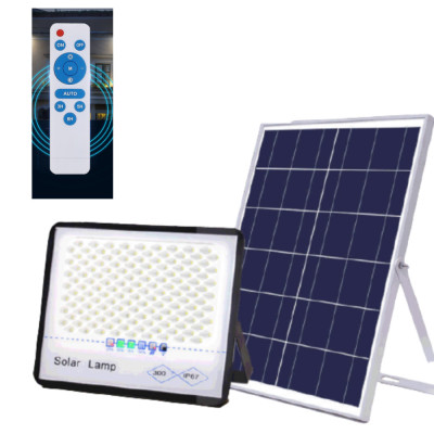 Đèn Năng Lượng Mặt Trời 300W - Tiêu Chuẩn  IP67 Chống Thấm Nước,  Kiểu Ánh Sao Chống Chói, Có Remote
