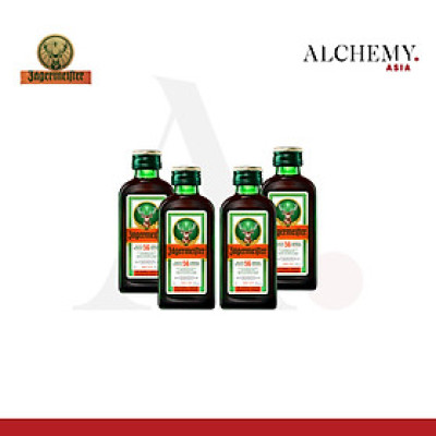 Rượu mùi Jägermeister 35% 4x0.02L