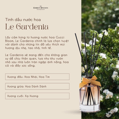 Tinh Dầu Nước Hoa EMBER BROWN - LE GARDENIA