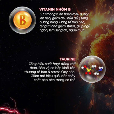 DMAXX thức uống bổ sung vitamin năng lượng không đường DAMODE 35 gói màu đỏ mỗi gói 2,2gr